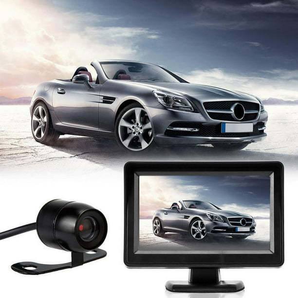 Backup Reverse Camera Night Vision 4.3" TFT LCD Car Rearview System Monitor Backup Reverse Camera Night Vision 4.3" TFT LCD Car Rearview System Monitor